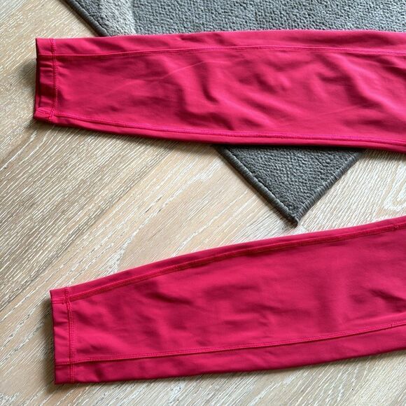 lululemon Speed Up Tights Luxtreme 28" Fuchsia Pink Sz6 - Picture 9 of 13